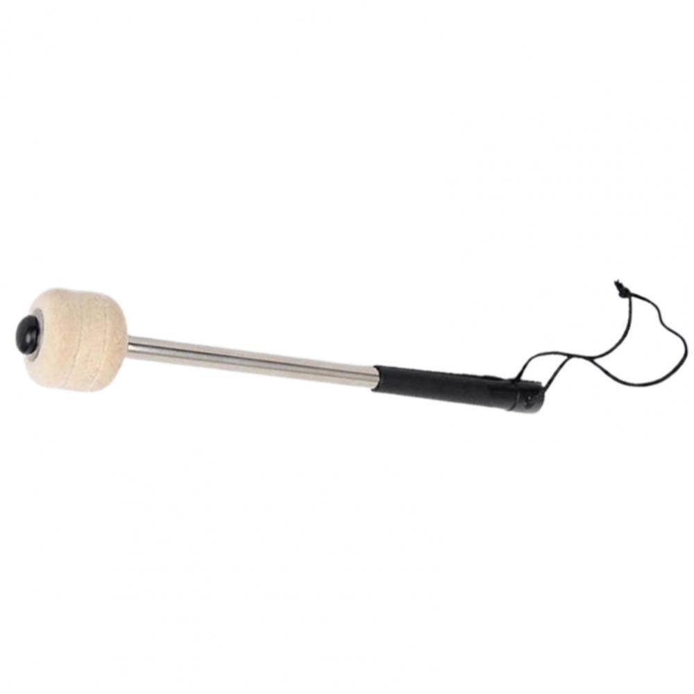 1Pc Stainless Steel Bass Drum Mallet Hanging Rope Instrument Sticks  Musical Instrument