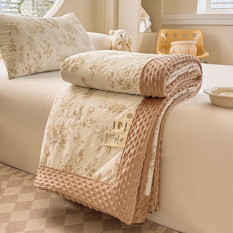 

LISM Точечный бархат Соевое волокно Всесезонное одеяло-вставка