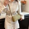Design Square Underarm Shoulder Bag Women Small PU Leather 2025 New Trendy Crossbody Bag Female Handbags and Purses bolso mujer