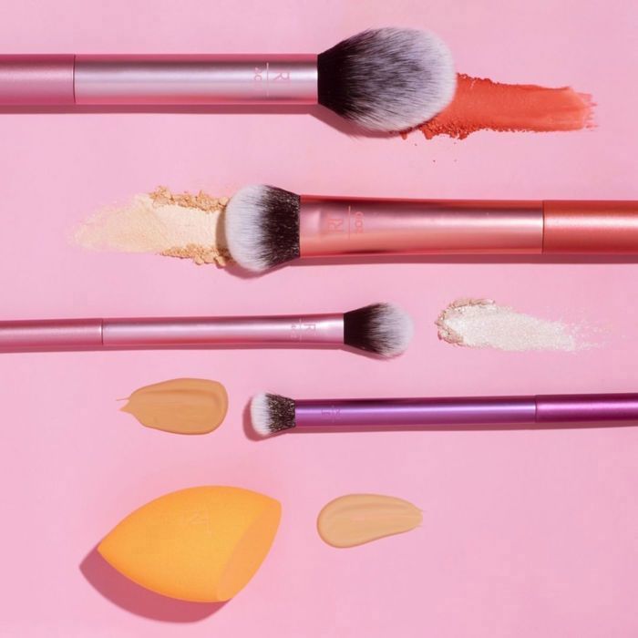 Make-up-Set - Real Techniques - Everyday Essentials - 5 Produkte - Farbe Rosa - 2020