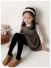 Fleece-lined Kids' Pantyhose & Leggings, Non-slip Dance Socks, and Bodysuits for Spring & Autumn.
