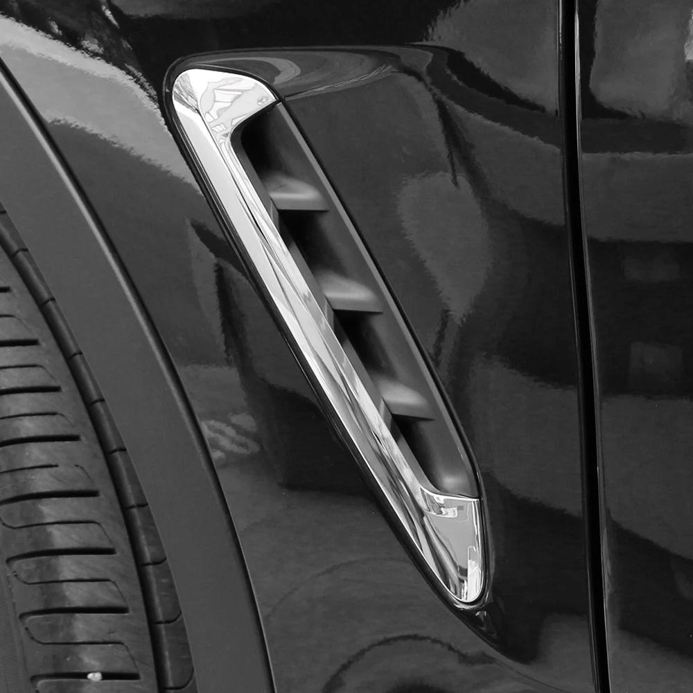 Stickers for BMW X3 G01 X4 G02 2018-2026 Front Side Wing Fender Air Guide Vent Grill Grille Hole Emblem Trim Cover Accessories