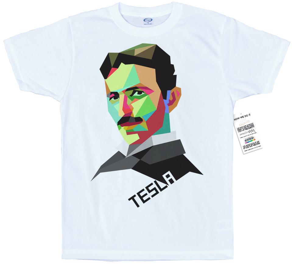 Nikola Tesla Tshirt Design