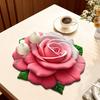 Absorbent Decorative Floor Mat Kitchen Anti-Scalding Insulation Placemat High Temperature Resistant Floor Protector