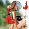Shnmersy Zodiac Horse Plush Toy Plush Keychain with Lanyard Amulet Horse Cute Animal Pendant Original War Horse Year of the Horse Decoration Kids