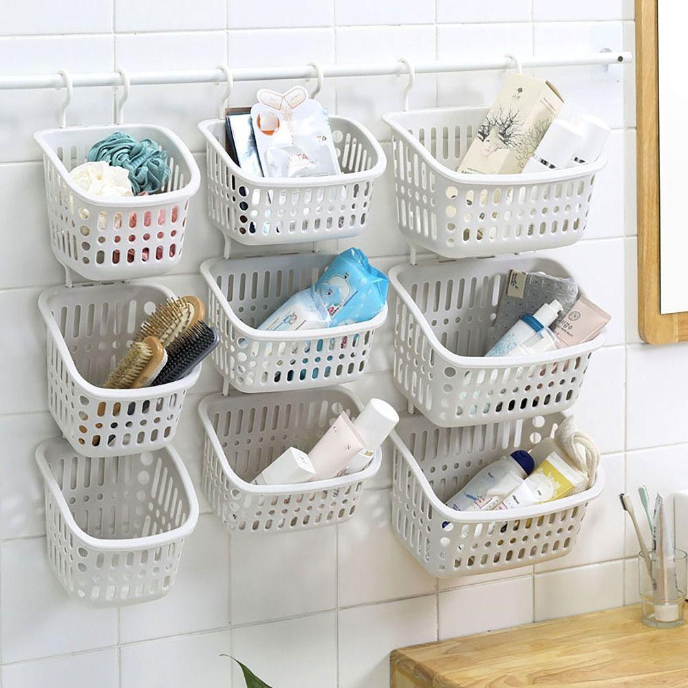 

Противоскользящая полка для ванной комнаты, большая вместительная корзина для белья, портативная корзина для хранения, ванная комната S абрикосовый