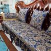 European Style Sofa Covers Luxury Solid Chenille Anti-slip Couch Cushion Living Room Sofa Armchair Towel Slipcover Home Decor