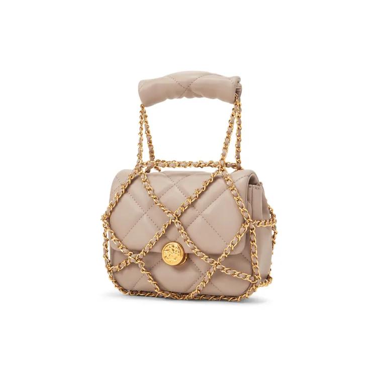 CHARLES&KEITH Leather Charles Keith Bag , Small Square Bag , Shoulder Bag , Crossbody Bag , Handbag Small Women's (Unisex) Handbags