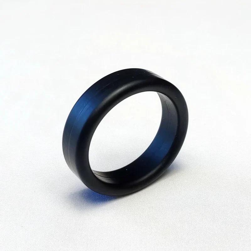 Cock Ring Durable Silicone Penis Rings Men's Delayed Ejaculation Rubber Rings Sex Toy For Men Couple Stretcher Scrotum Ring
