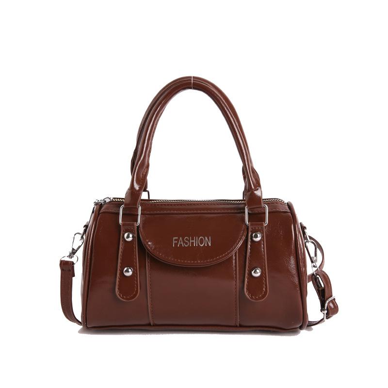 Niche pillow bag new women's bag texture handbag oblique span bag versatile single shoulder underarm bag women