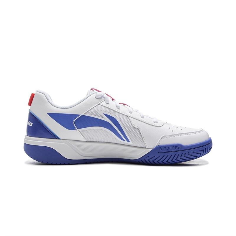 Li Ning Tennis Shoes Unisex Low Top White/Blue ATTV003_20250908142929