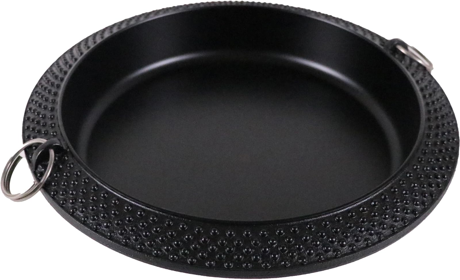 

TENPOS Chubu Corporation Чугунок Токива для сукияки с араре QSK37 (Град) 24см, FC150, Япония, чёрный