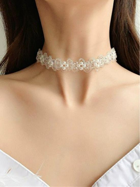 2025 Fashionable Multi-layer Pearl Clavicle Necklace - Elegant Fragrant Style