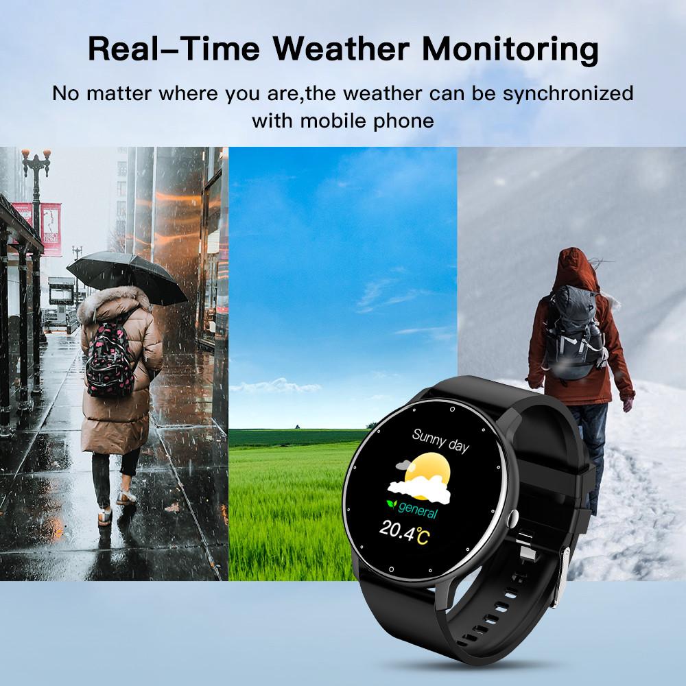 Men Smart Watch Full Touch Screen Digital Fitness Tracker Ip68 Waterproof Sports Smartwatch For Women Xiaomi Huawei Phones