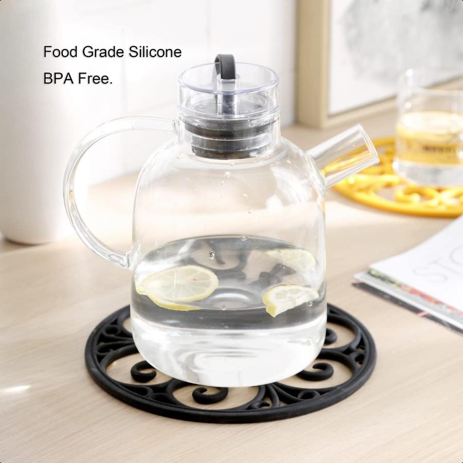 

Силиконовая подставка под горячее, подставка для горячей кастрюли, термосалфетки для стола и столешницы, подставка для чайника, кухонные подставки, нескользящие и термостойкие M United States