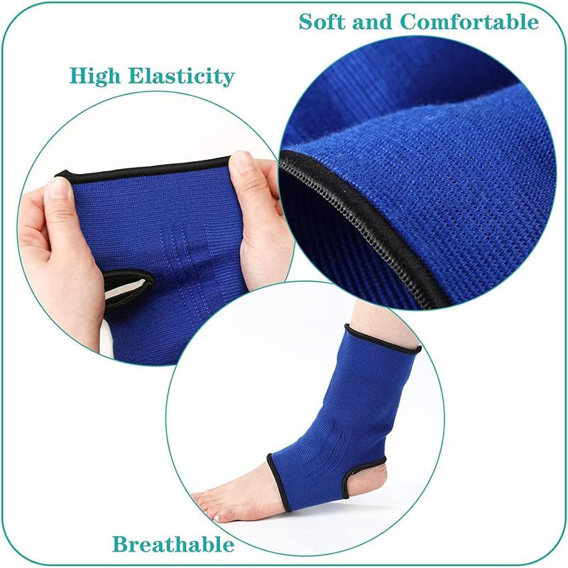 2 Pairs Compression Ankle Sleeve Muay Thai Foot Brace Boxing Ankle Braces Breathable Ankle Support Ankles Ankle Protection Strap
