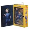 Halloween Horror Prop Deluxe Horror Doll Action Figure Interchangeable Heads With Accessories Boxed Desktop Ornament WY