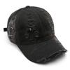 Spring and Autumn Solid Color Washed Hole Light Board Baseball Cap Outdoor Travel Sunscreen Shade Cap