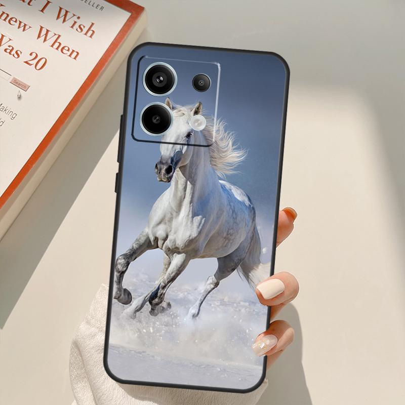 

Чехол Бегущие лошади для Xiaomi Redmi Note 13 14 9 10 12 11 15 Pro Plus Чехол для Redmi 15 C 12C 13C 14C 10C Redmi 13 4G
