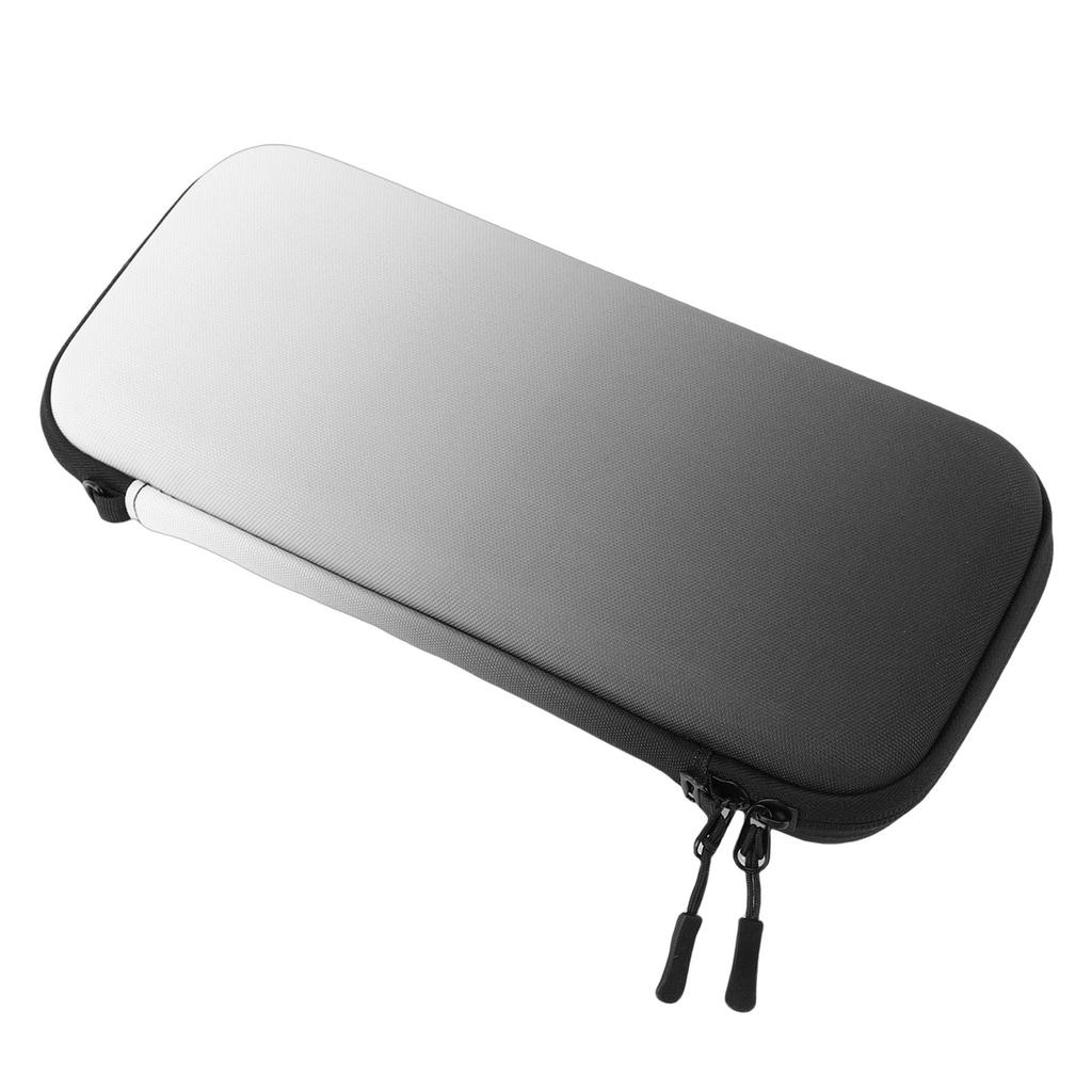 Portable Travel Case Fit for 2 Handheld Game Console Stylish Water Proof Shock Proof Hard Case with 10 Game Slots