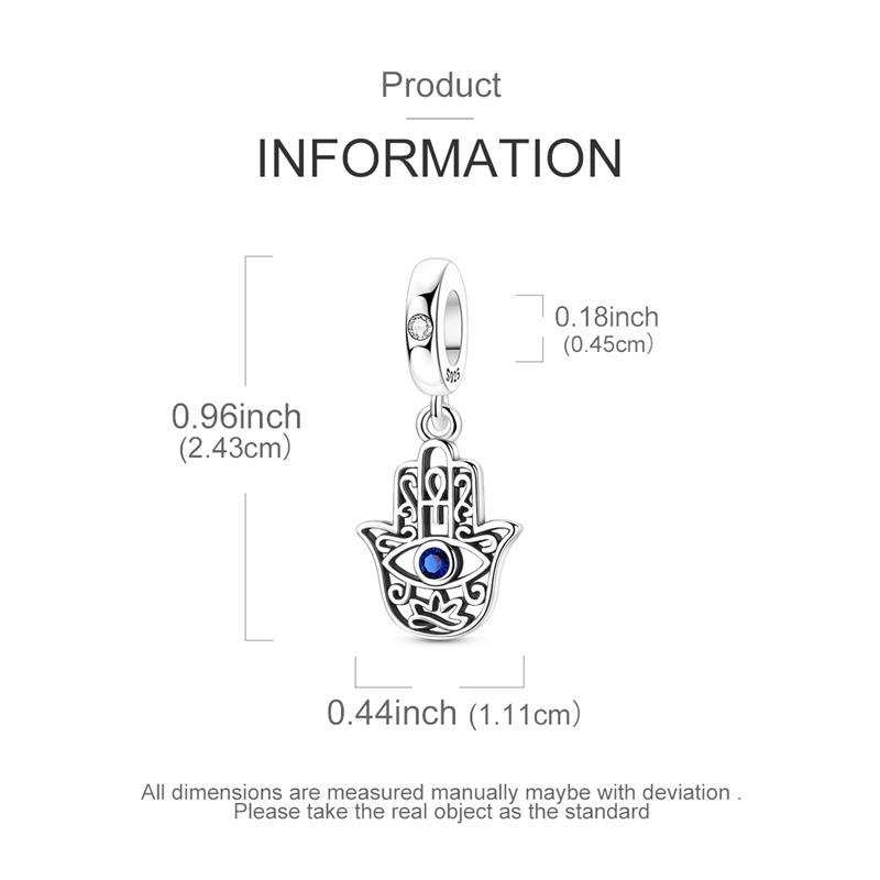 1PCS Charm For DIY Making Bracelet 925 Silver Original Shine Zircon Charms Jewelry Wedding Birthday Gift For Women Mom Friend
