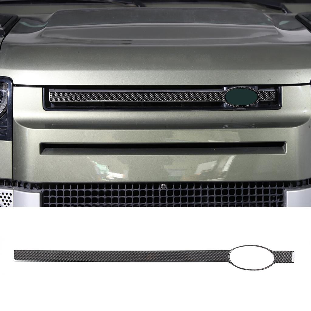 Carbon Fiber Front Grille Trim Strips for Land Rover Defender 90 110 -23