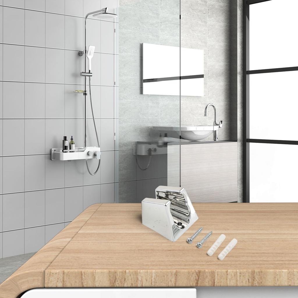 Bracket Shower Head Holder Shower Seat 4.8*4.8*3cm