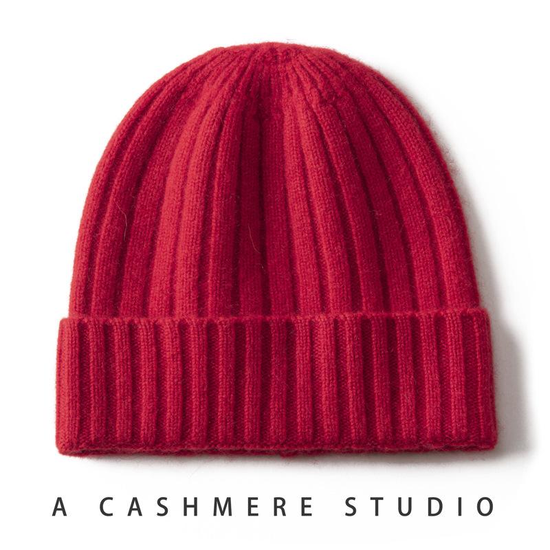Kids' Trendy Cashmere Knit Hat: Spring & Autumn Style for Boys & Girls