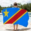 Nation Democratic Republic Congo Towel Quick Drying Beach Towels Are Suitable For Swimming Pools Camping Yoga And The Gym