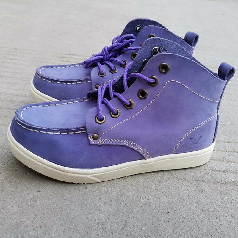 Специальные кожаные ботинки Martin Короткие ботинки из коровьей кожи Высокие ботинки — фото 2