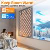 Window Insulation Kits for Winter Thermal Insulated Window Cover Insulated Curtain for Winter Window Blankets in Bedroom