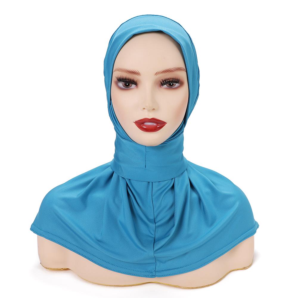 Ready To Go Wear Instant Hijab For Ladies Girls Women With Tie Back Buttons Premium Quality Jersey Scarf
