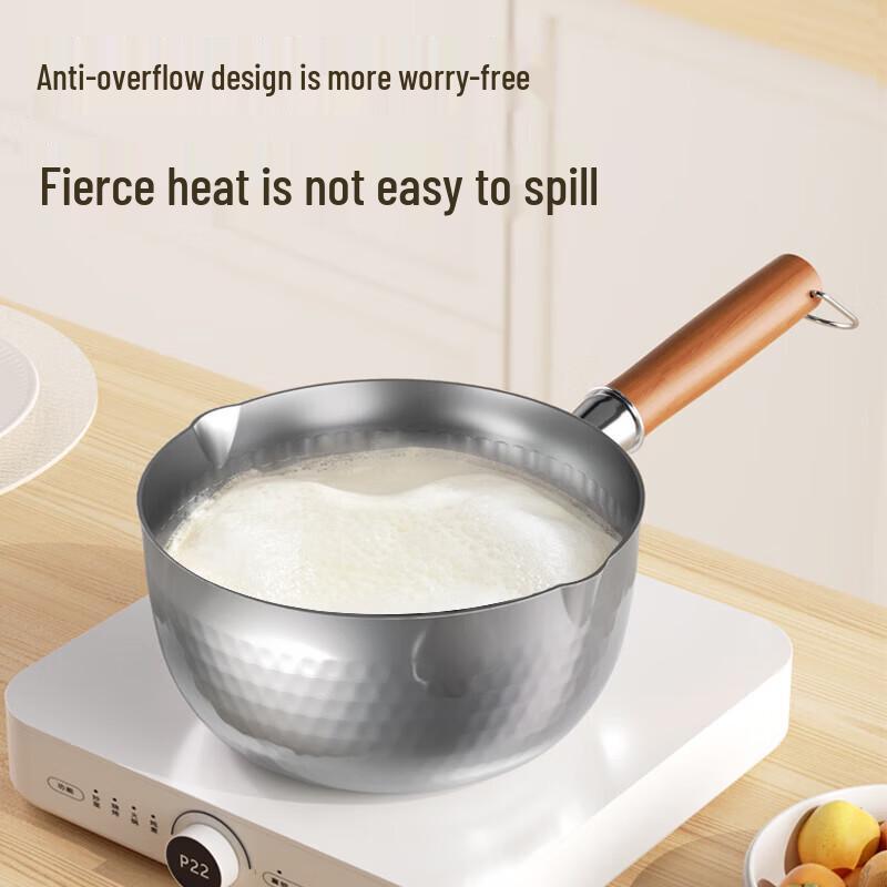 316L Stainless Steel Yukihira Pot with Steamer (18cm)