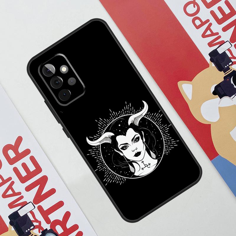 Sigil of Lilith Case For Samsung Galaxy A06 A16 A36 A56 A55 A35 A33 A53 A13 A23 A17 A54 A34 A14 A52 A32 A15