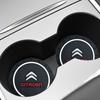 2 Stück Silikon Anti-Rutsch Pad Wasserbecherhalter Getränkeuntersetzer Auto Untersetzer für Citroen C1 C2 C3 C4 C5C6 ELYSEE VTS Xsara C-Crosser Berlingo Jumpy
