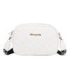 Fashion bag women's spring new chain messenger bag embroidered diamond square bag