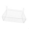 Bedside Hanging Storage Basket Beside Shelf Iron Rack Organizer for Cubical Wall Dormitory Apartment