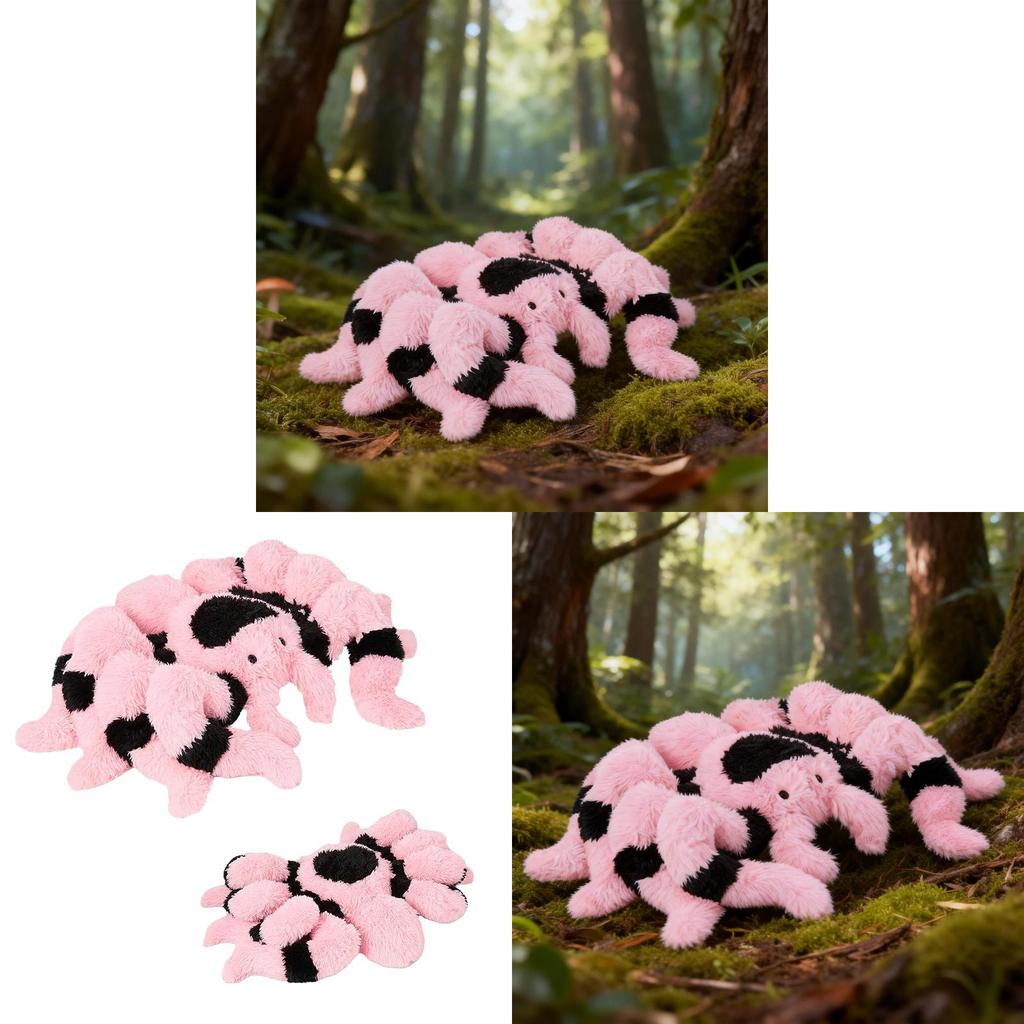 Plush Tarantula Spider Toy With Pp Cotton Filling For Kids And Adults