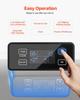 Undercounter Ice Maker 80 Lbs/Day Built-in Ice Machine with Reversible Door