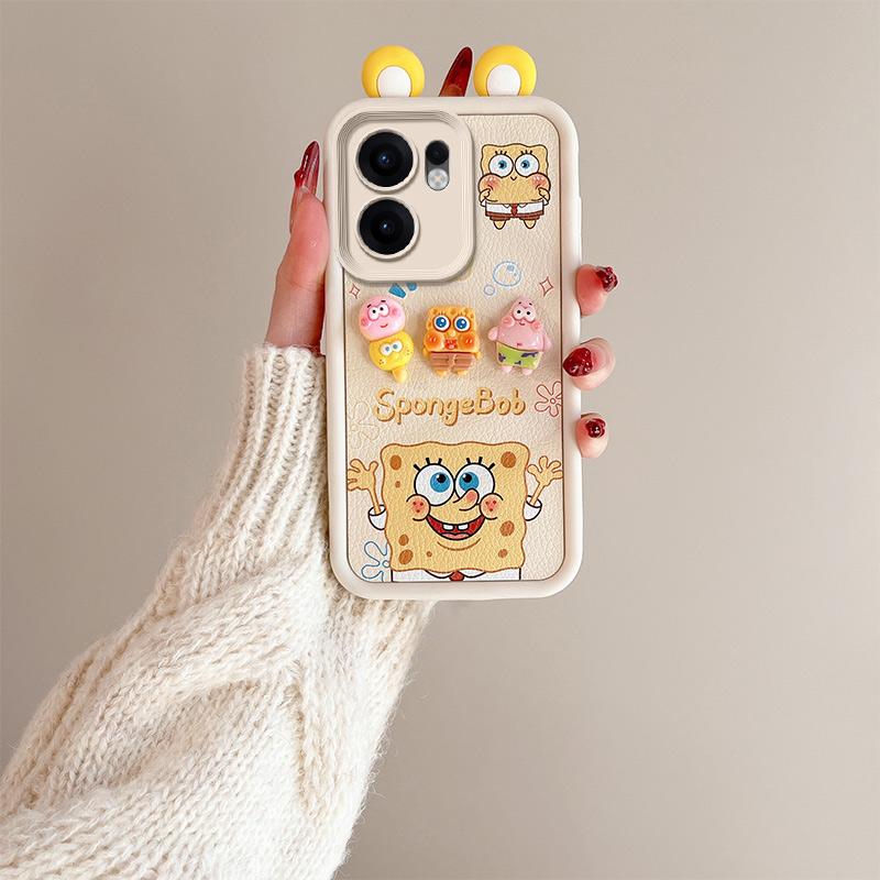 KEYSION Urocze Uszy Kreskówkowe 3D Etui dla OPPO Reno13 F 5G z Bransoletką Miękkie Silikonowe Wstrząsoodporne Etui na Telefon dla OPPO Reno 13F 5G