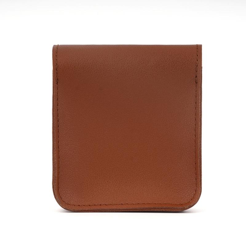 PU Leather Storage Carry Bag Shockproof Water Resistant Organizers Pouches Suitable for RG34XXSP Handheld Console Gamers