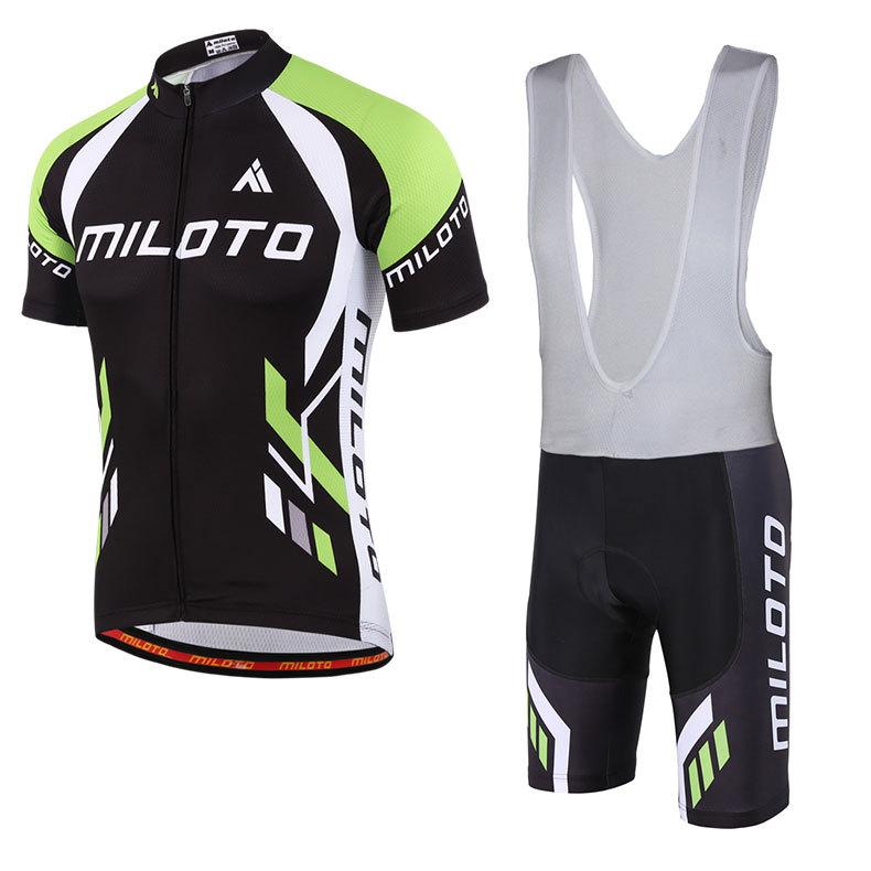 2026 Sommer Atmungsaktives Radsportanzug-Set Radsportveranstaltung Radsportanzug Outdoor, Radsportanzug/Herren Radsportanzug Kurzarm Oberteil Shorts Latzhose Shorts XXXL