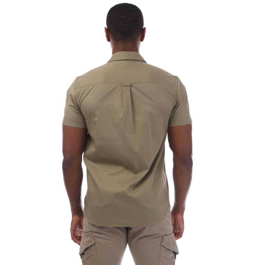Lyle & Scott Mens Poplin Short-Sleeved Shirt