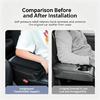 Thicken Vehicle Console Cushion Cover For Improved Comfort During Long Distance Travel Armrest Heightening Pad