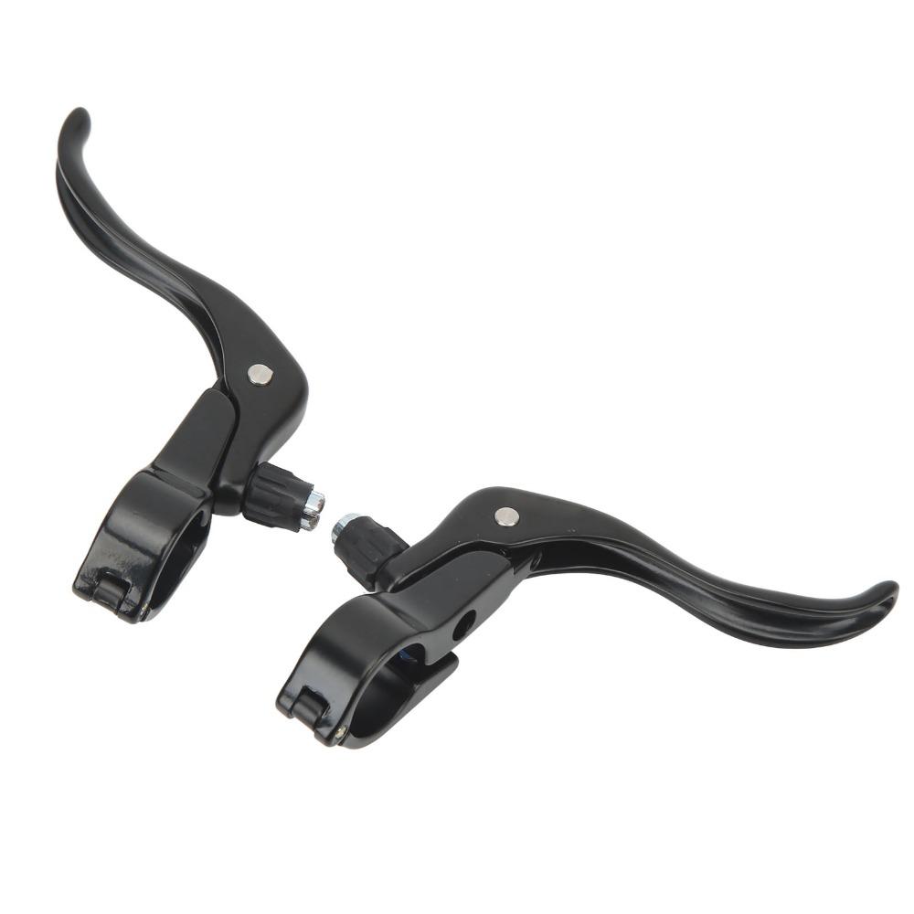 1 Pair Aluminum Alloy Bike Brake Lever 22.2/31.8mm Diameter Bike Brake Level Handles Stable Braking