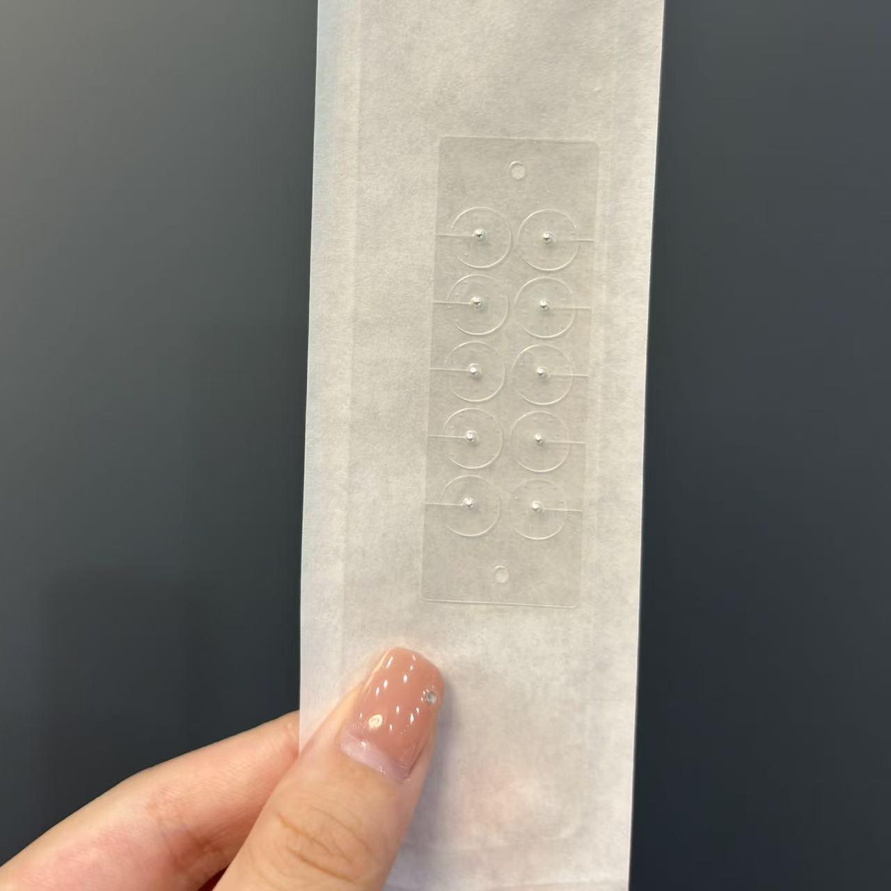 

Шею Прозрачные пластыри для массажа акупунктурных точек уха (10 шт)