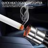 C200 E200 2025 New For Mercedes Benz 12V Metal Universal Auto Car Windproof Flameless Cigarette Lighter Power Socket For Mercede