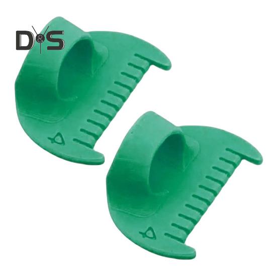 

2 шт. швейная линейка многофункциональная швейная контрольная одежда лазеры выгравированный шовный калибр точный 3 мм/4 мм шкала шовный калибр 3mm зелёный