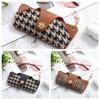 Printing Glasses Storage Bag Korean Style Sunglasses Organize Houndstooth Glasses Bag  Male