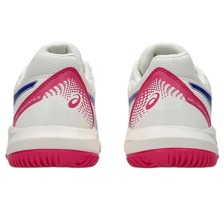 Asics Gel-Dedicate 8 Comfortable Versatile Fashionable Low-Top Tennis Shoes Women Sneaker Beige 1042A237-105